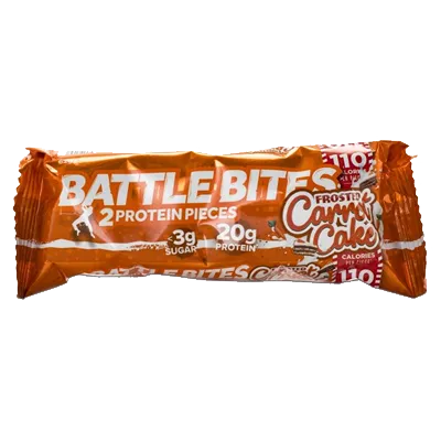 Battle Snacks Battle Bites Carrot Cake Protein Bar