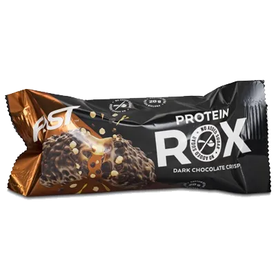 FAST ROX Bar Dark Chocolate Crisp Protein Bar