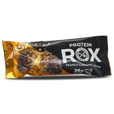 FAST ROX Bar Peanut Caramel Crisp Protein Bar