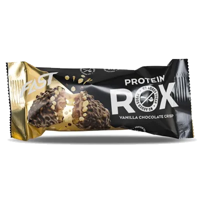 FAST ROX Bar Vanilla Chocolate Crisp Protein Bar