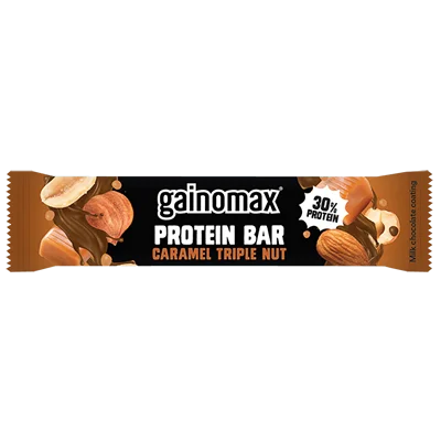 Gainomax Caramel Tripple Nut Protein Bar