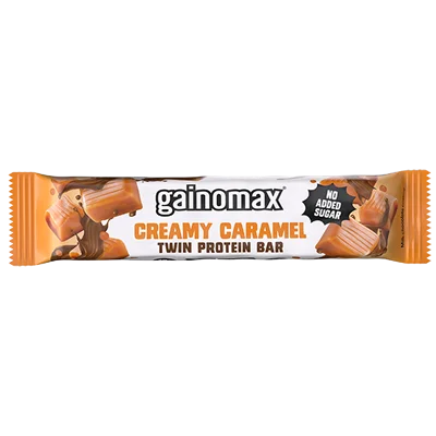 Gainomax Creamy Caramel Twin Protein Bar
