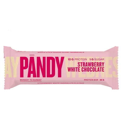 Pändy Strawberry White Chocolate Protein Bar