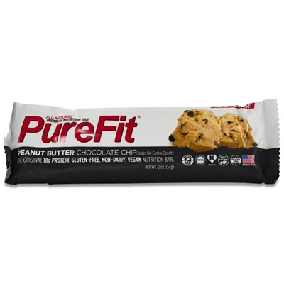 PureFit Nutrition Bar Peanut Butter Chocolate Chip Protein Bar
