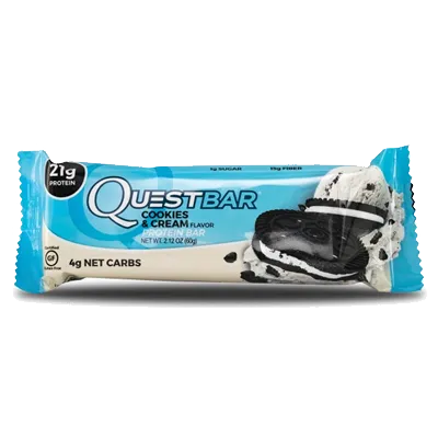 Quest Bar Cookies and Cream Protein Bar