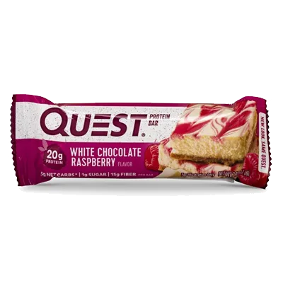 Quest Bar White Chocolate Rasberry Protein Bar