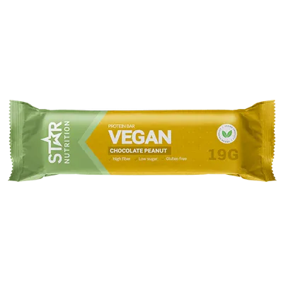 Star Nutrition Vegan Peanut Chocolate Protein Bar