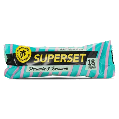 Superset Peanuts & Brownie Protein Bar