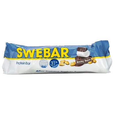 Swebar Low Sugar Rocky Road Protein Bar